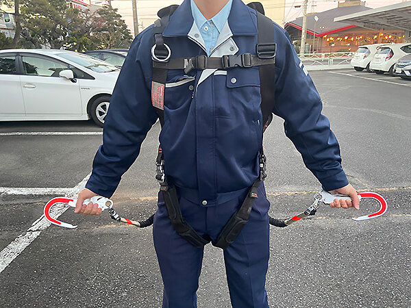 フルハーネス型墜落制止器具